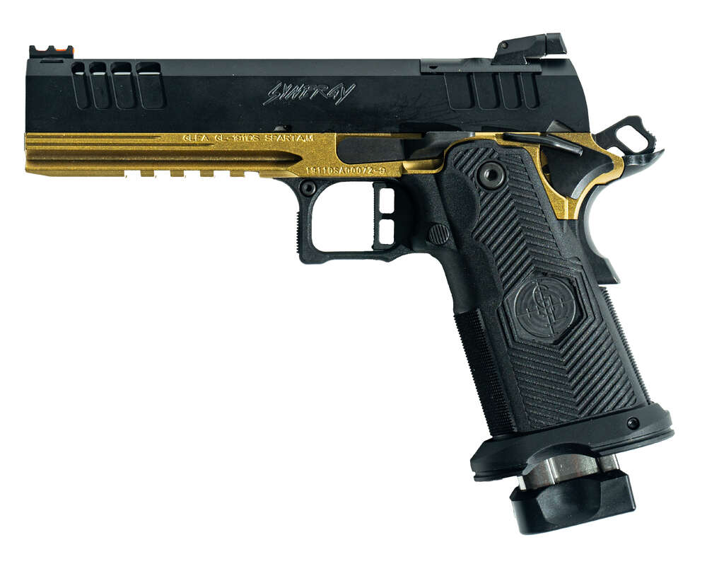 Handguns Great Lakes Firearms ZPAP M85 9mm GLFA 1911DS SYNERGY 9MM 5 GALAXY GOLD OR • Model: ZPAP M85